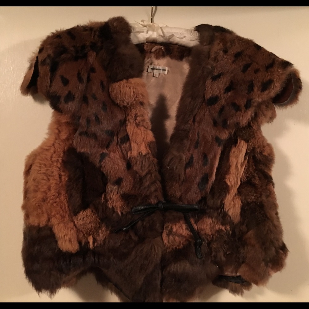 Rabbit Fur Vest